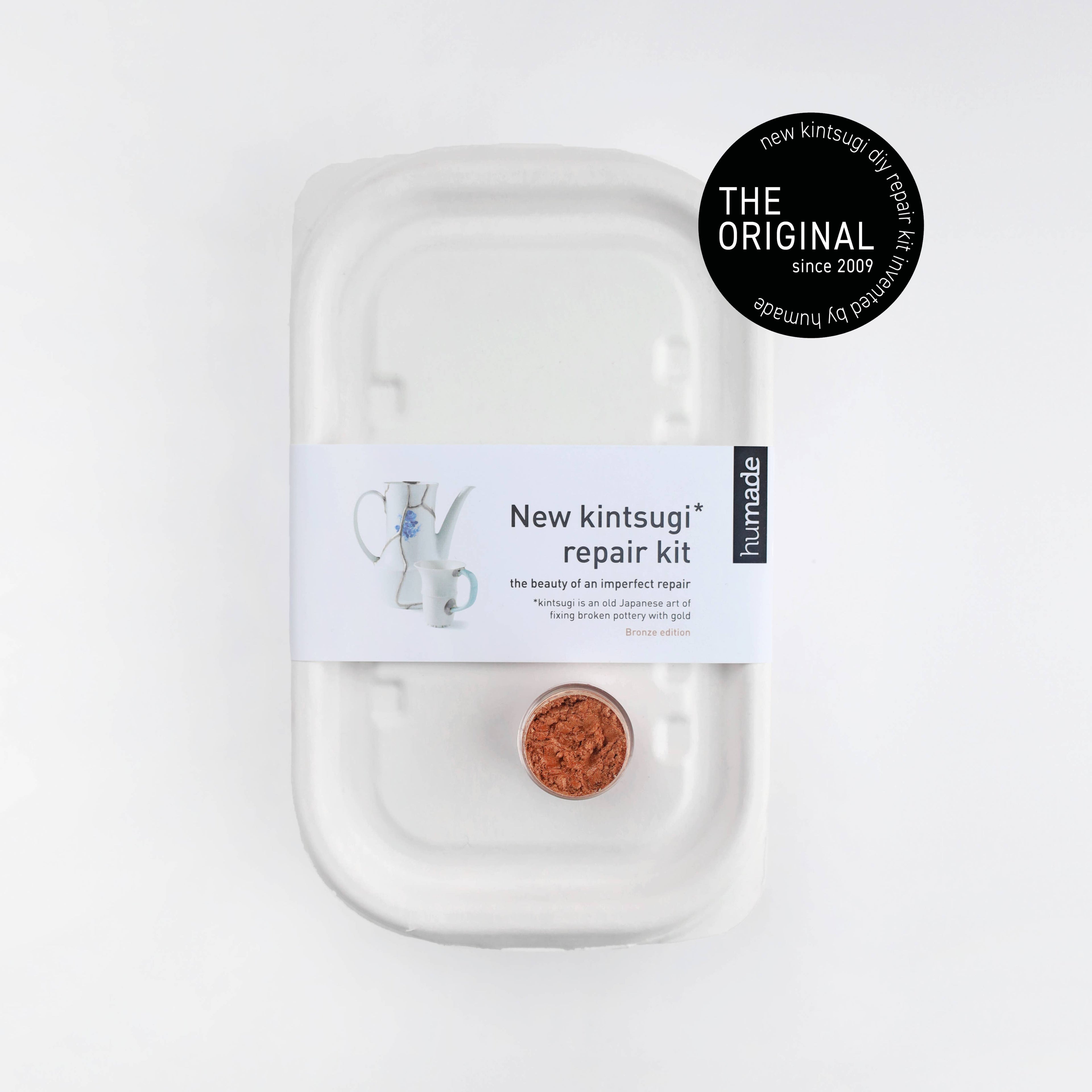 HereThe Kintsugi kit, bronze | the original retail package since 2009