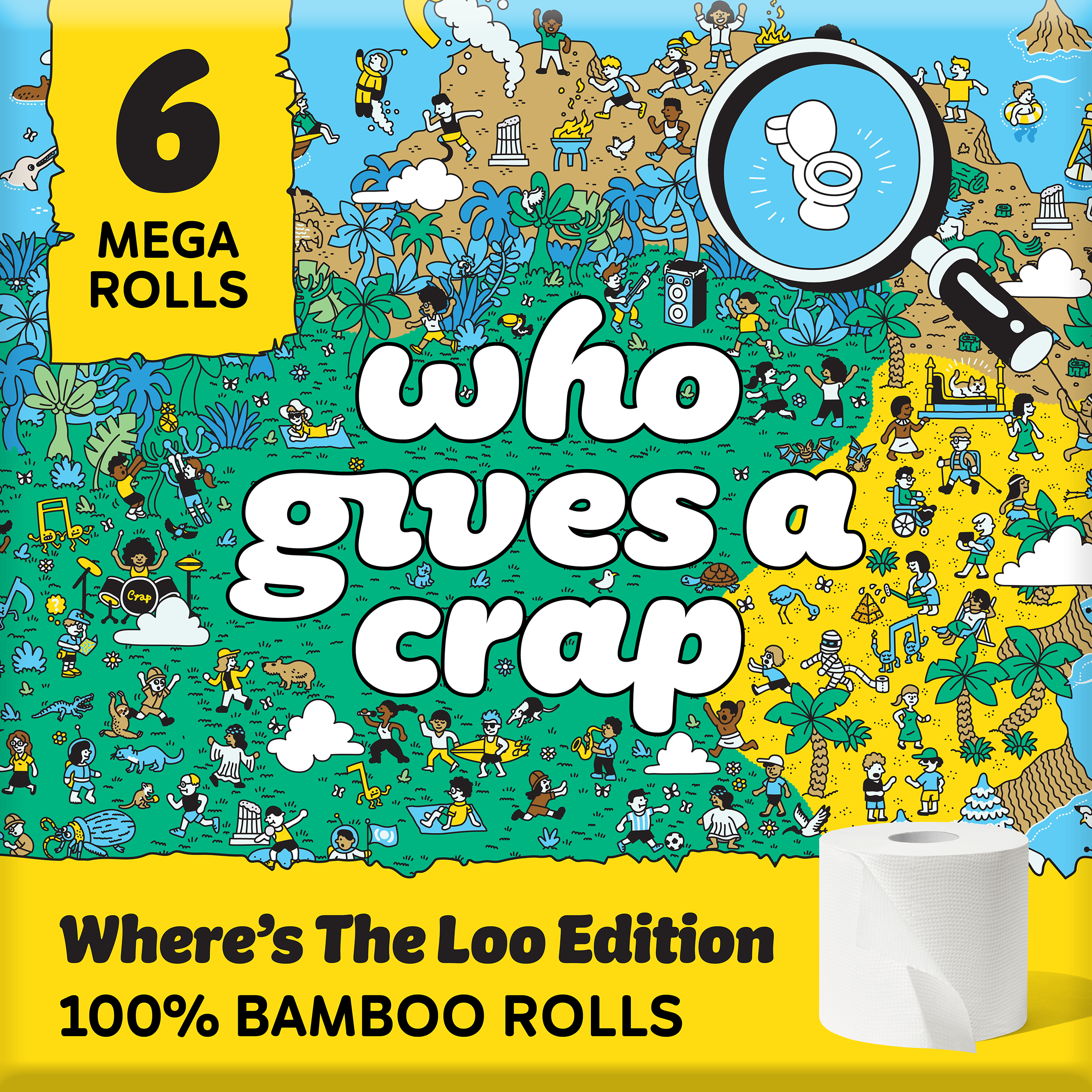 Extra Soft Limited Edition Toilet Tissue 6 Mega Rolls 🚽