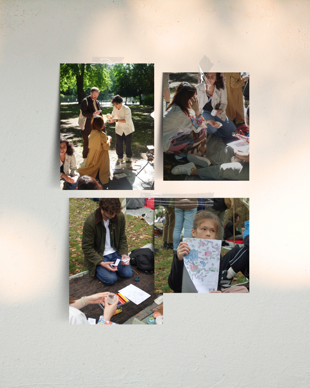 Here / The Event No.001  Colouring Tea — A Sensory Tea Session