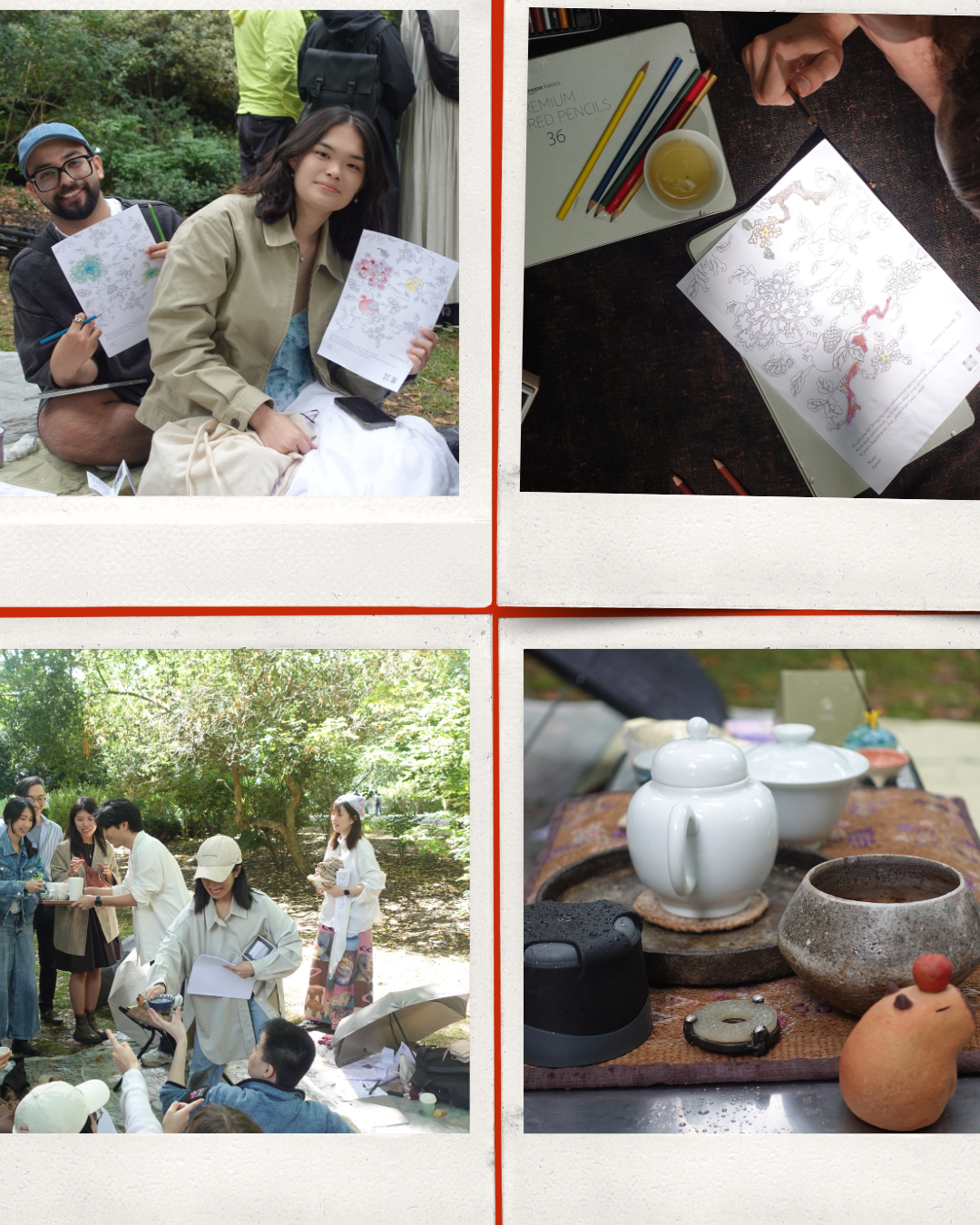 Here / The Event No.001  Colouring Tea — A Sensory Tea Session