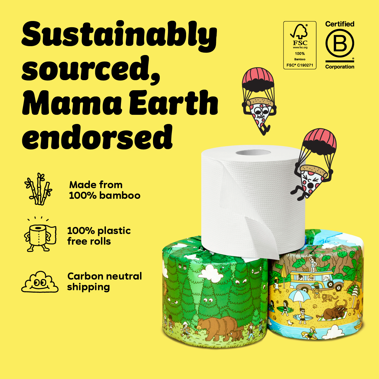 Extra Soft Limited Edition Toilet Tissue 6 Mega Rolls 🚽