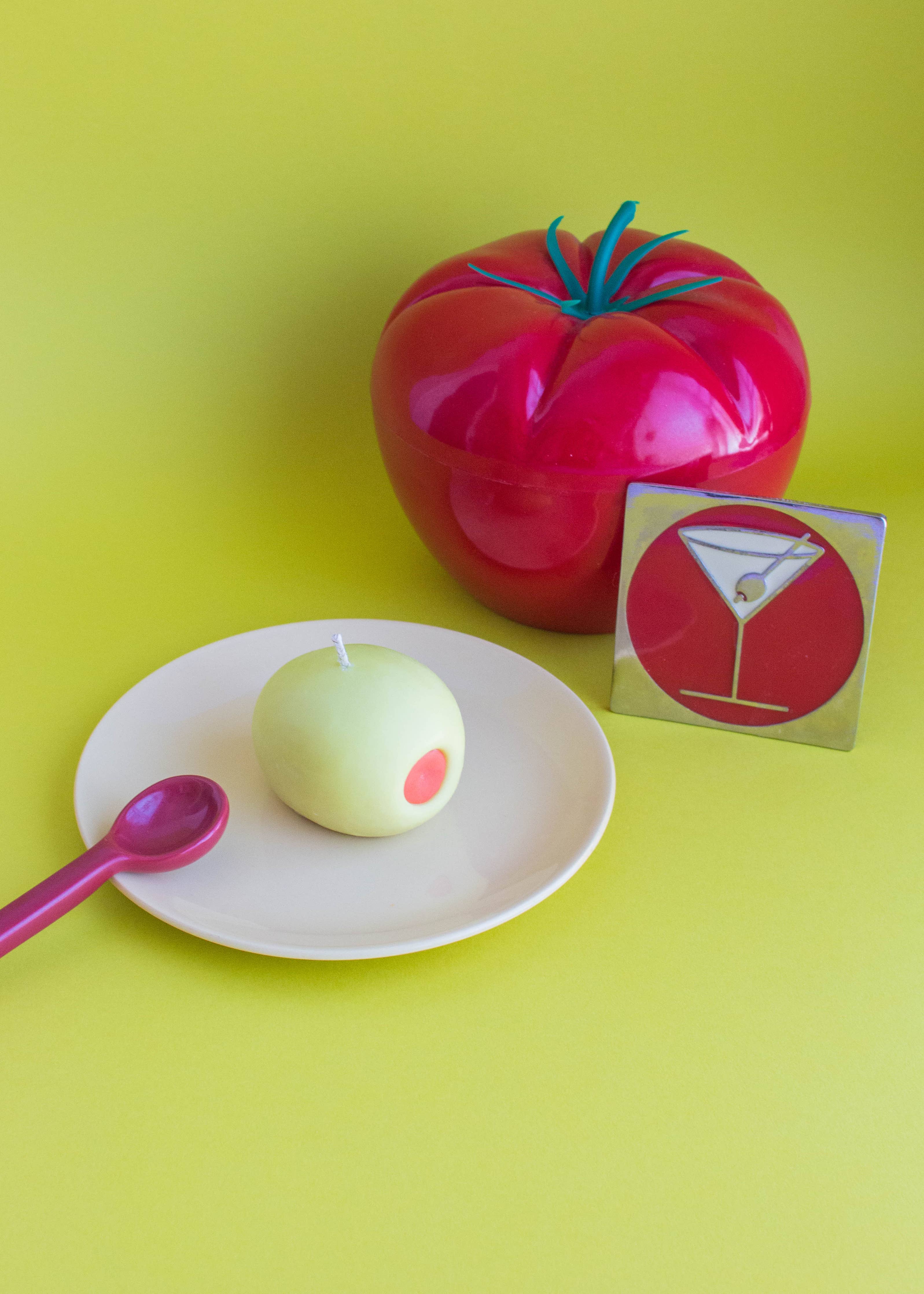 HereThe Olive Candle