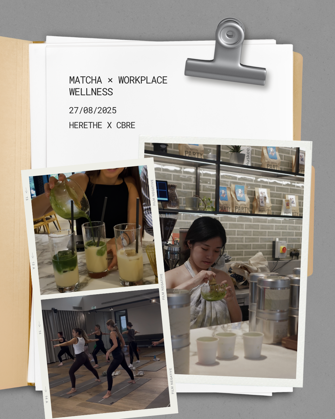 Here / The Event No.003 — Wellness Morning: Yoga & Matcha Ceremony