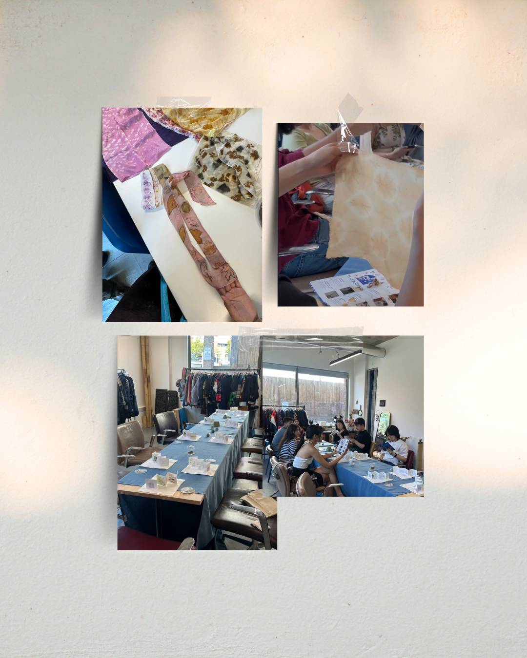 Here/ The Event 002: Tea Dye Workshop — Hands-on with Stain, Scent & Story