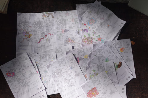 Here / The Event No.001  Colouring Tea — A Sensory Tea Session