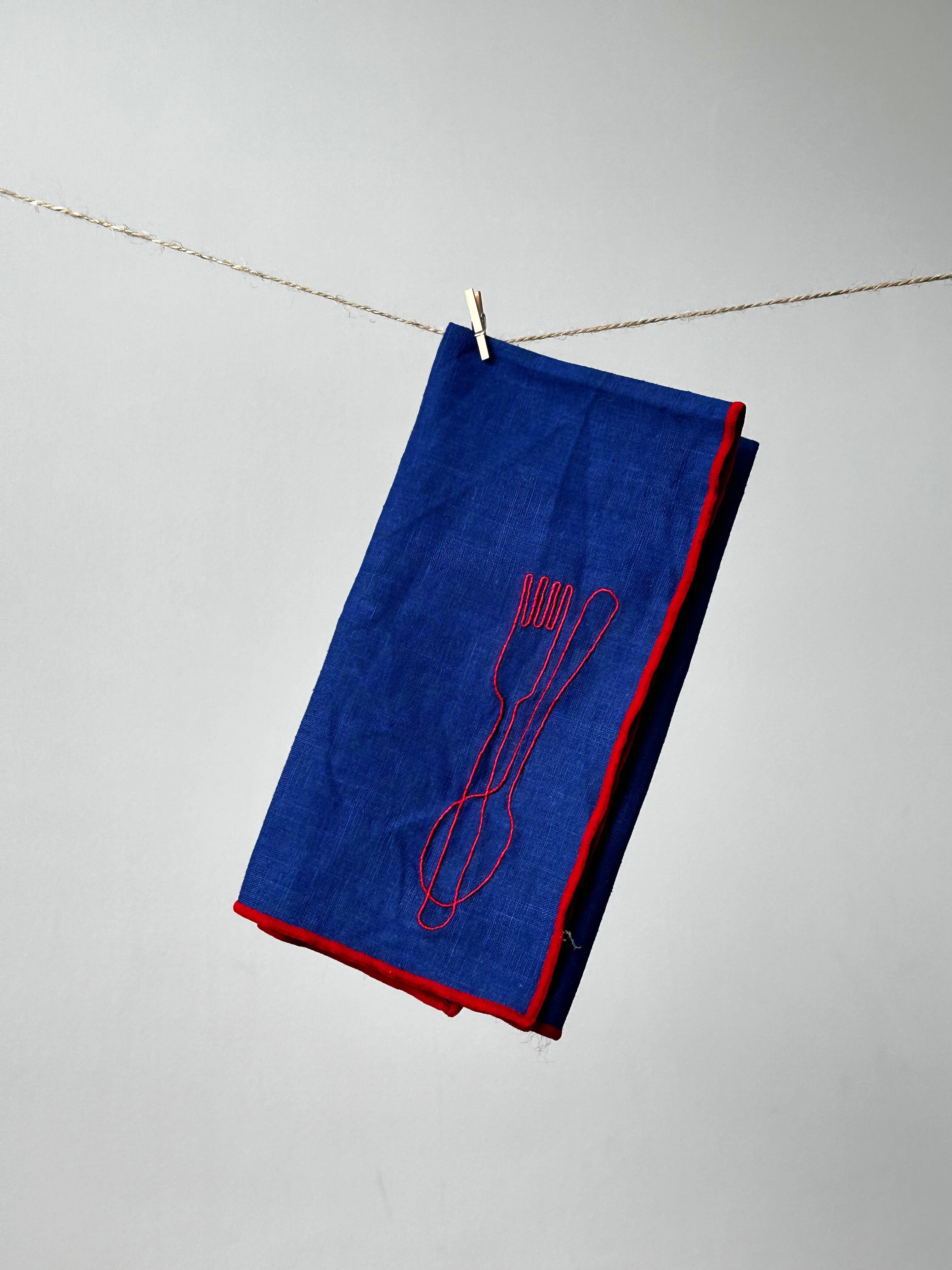 HereThe Linen Blend Napkins - Cutlery (Set of 2)